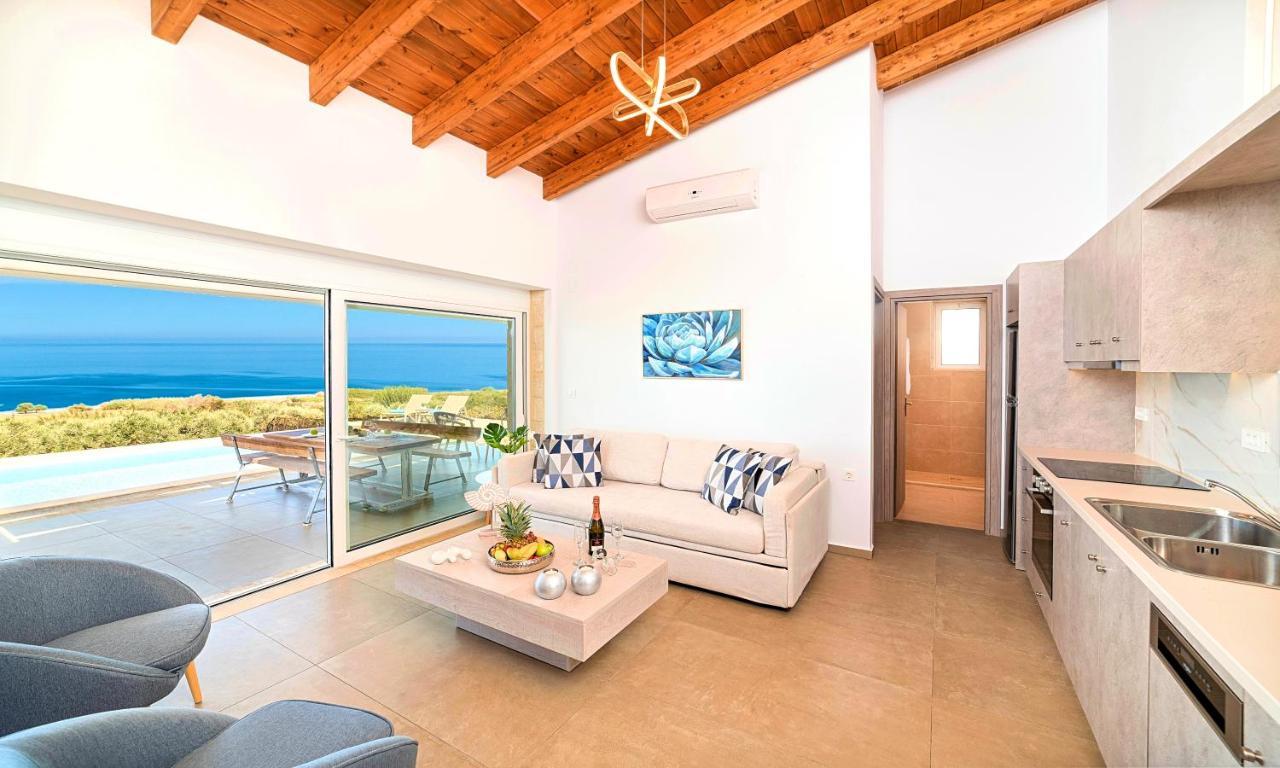 Vista Mare Villas Heated Pool 耶奥伊乌波利斯 外观 照片