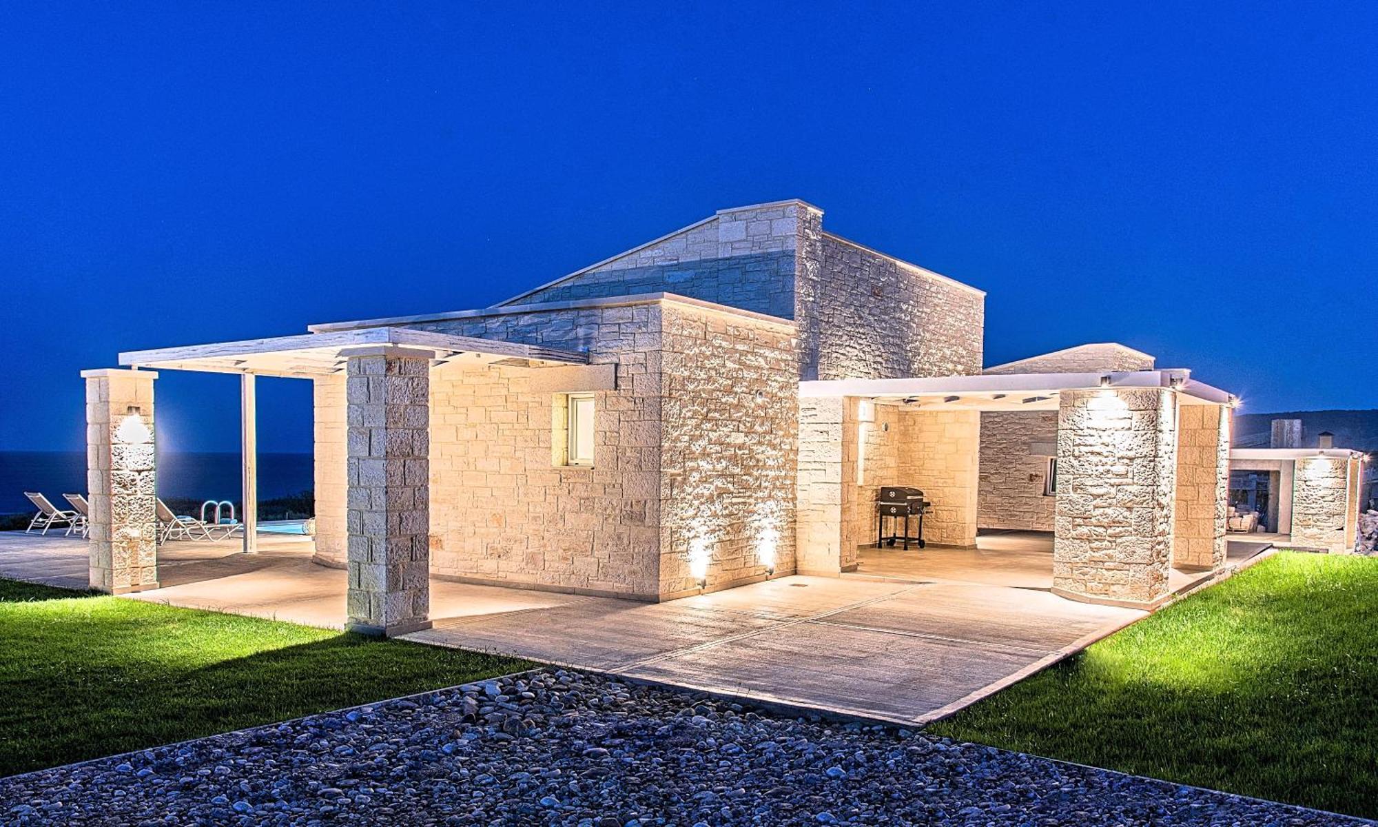 Vista Mare Villas Heated Pool 耶奥伊乌波利斯 外观 照片