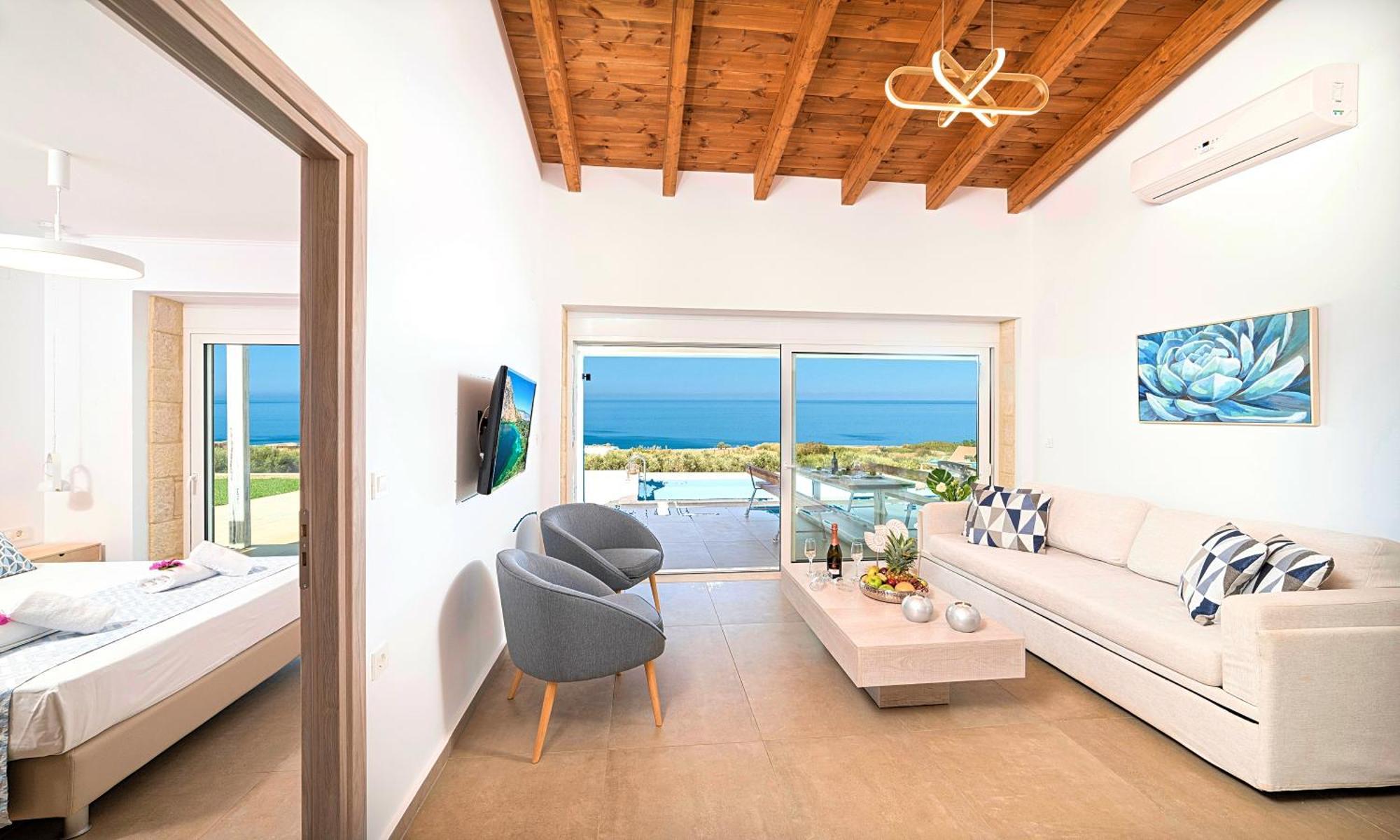 Vista Mare Villas Heated Pool 耶奥伊乌波利斯 外观 照片