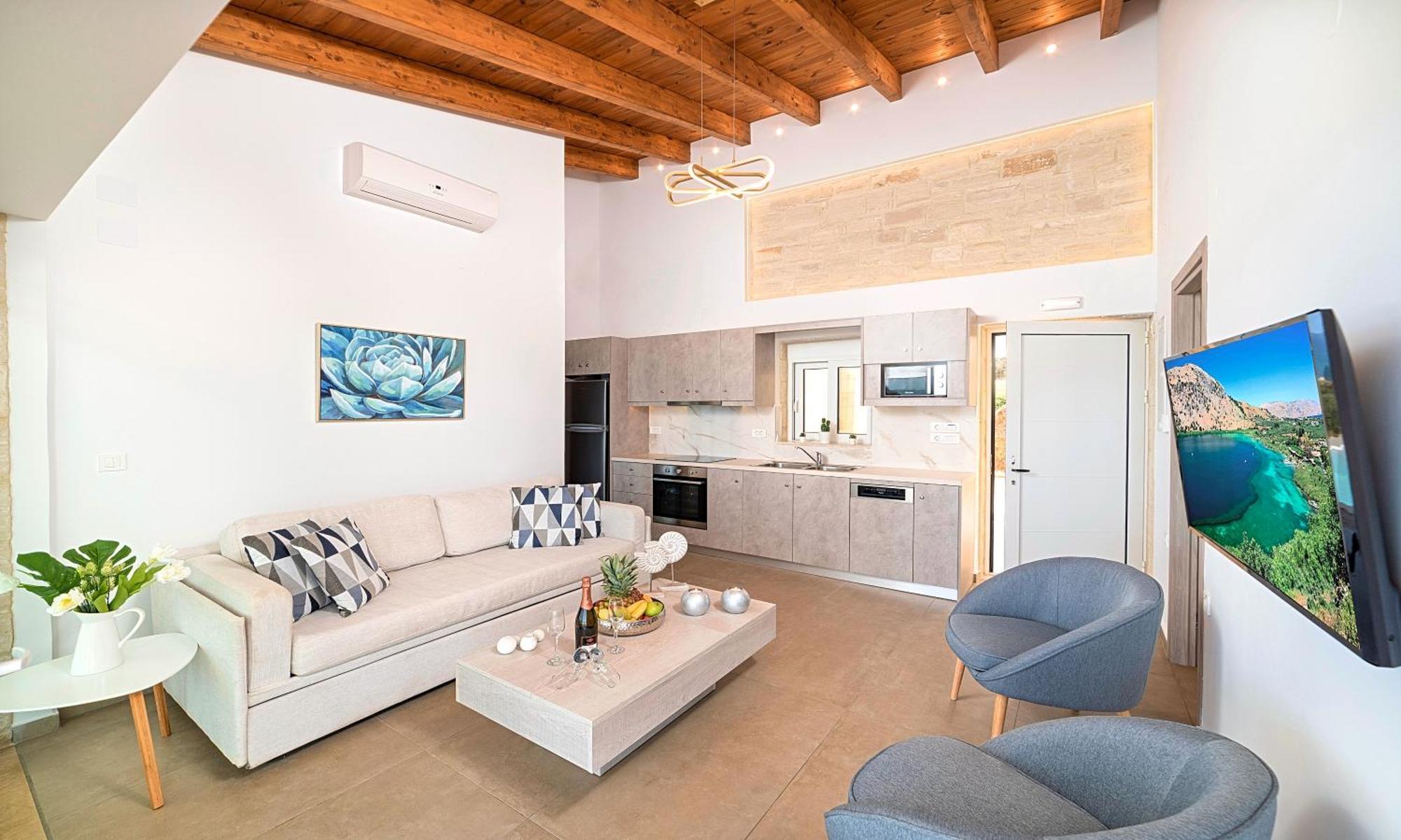 Vista Mare Villas Heated Pool 耶奥伊乌波利斯 外观 照片